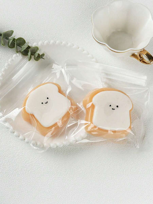 Ultra-Soft Squishy Toast Toy – Stress Relief Fidget Squeeze for Kids & Office