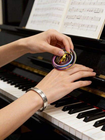 3D Printed Spinning Fidget Ring – Gyroscope Finger Spinner