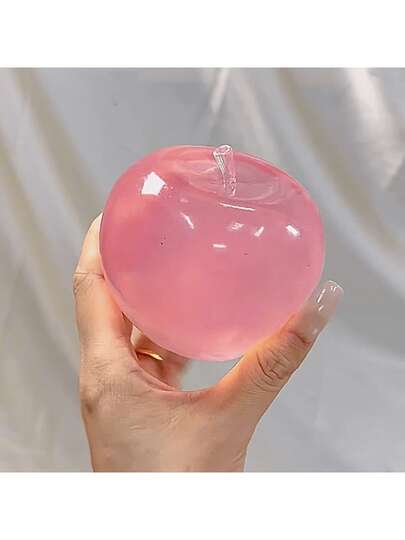 Soft Crystal Apple Squeeze Toy – Stress Relief Fidget Ball