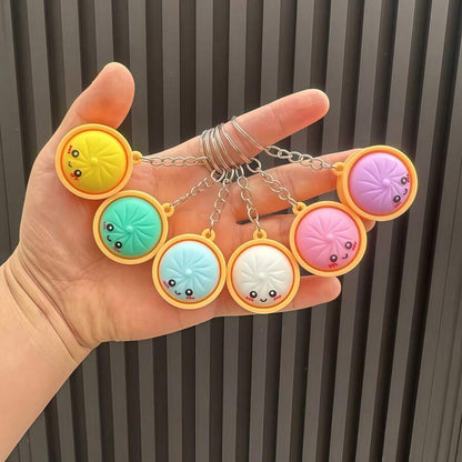 Cute Dumpling Keychain Set – Cartoon Gift Bag Fillers & Party Prizes