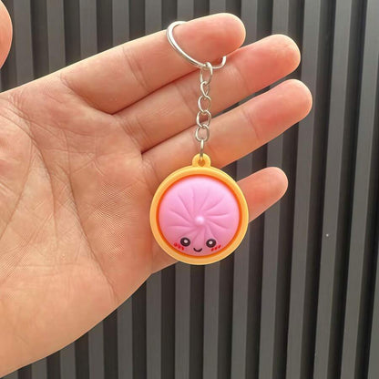 Cute Dumpling Keychain Set – Cartoon Gift Bag Fillers & Party Prizes