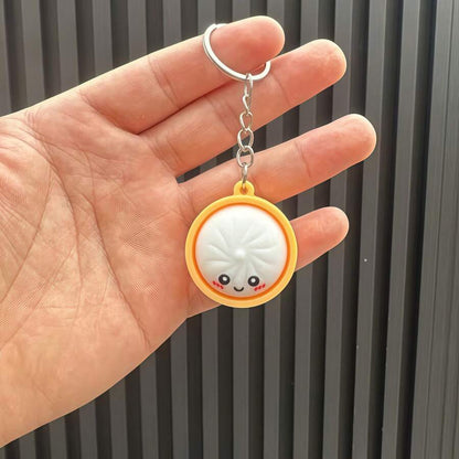 Cute Dumpling Keychain Set – Cartoon Gift Bag Fillers & Party Prizes