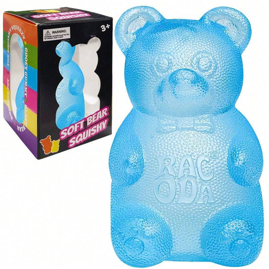 Cute Bear Squeeze Stress Relief Ball – Sensory Fidget Toy for Kids