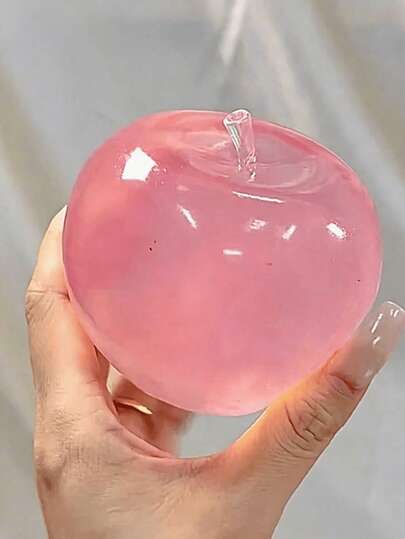 Soft Crystal Apple Squeeze Toy – Stress Relief Fidget Ball
